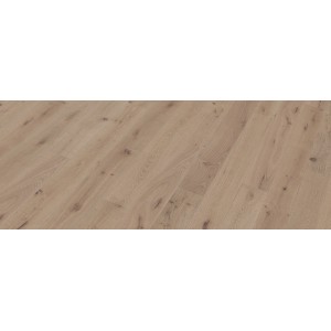 Living by Haro Parkett Eiche Altweiß, Landhausdielenoptik mit Öl/Wachs Finish.