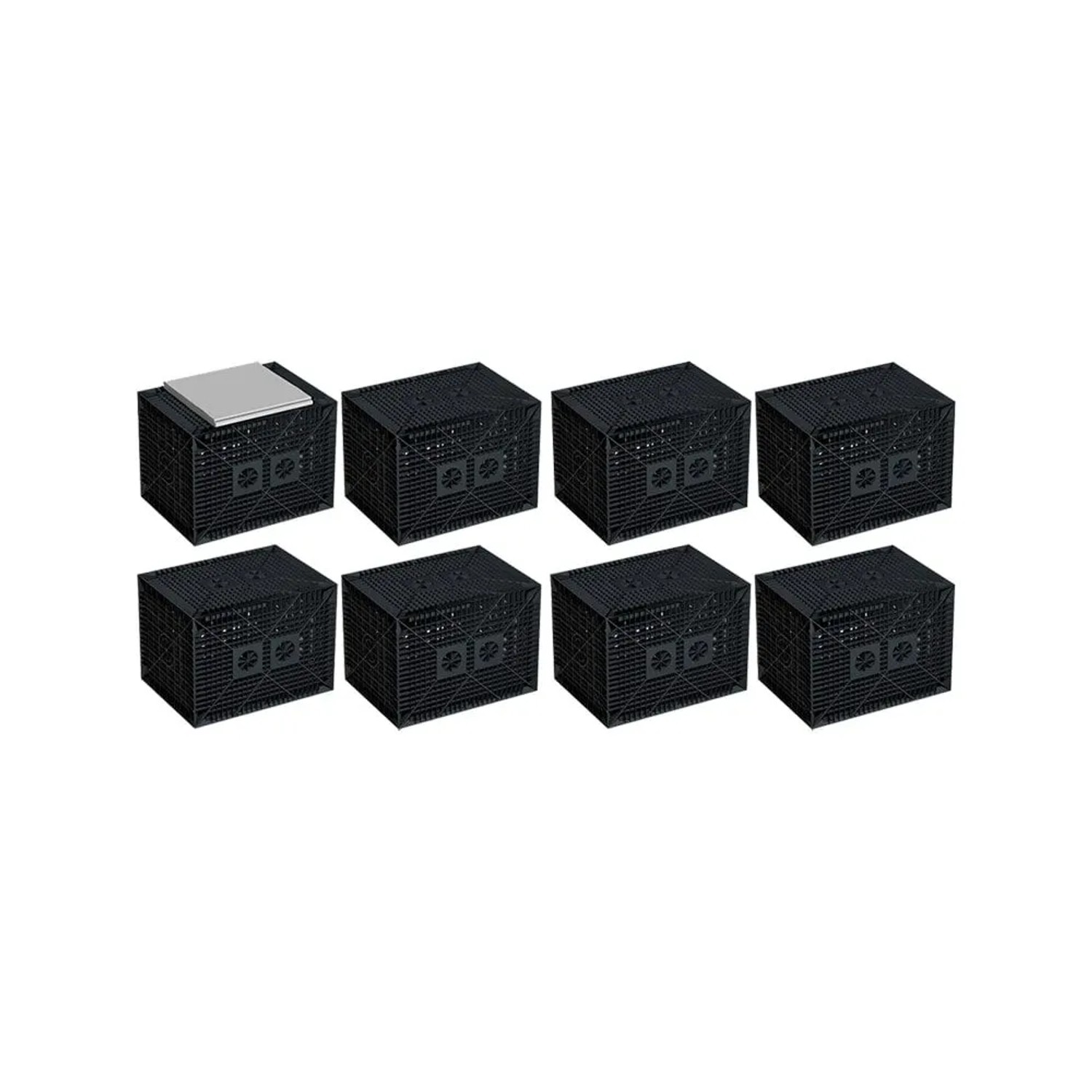 GreenLife Erweiterungsset Sickerwürfel 2240 l Zur Entwässerung