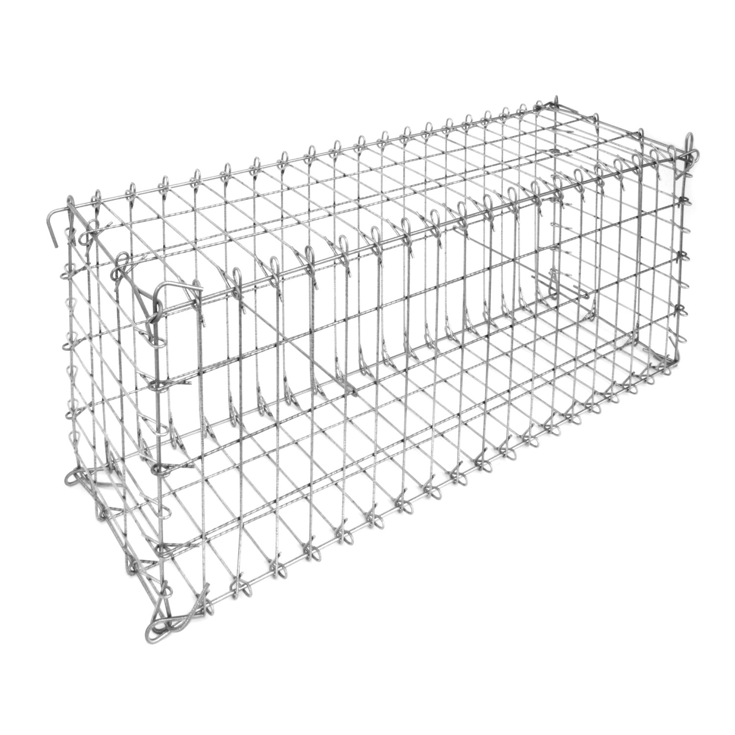 Gabionen-Steinkorb 100 cm x 30 cm x 40 cm