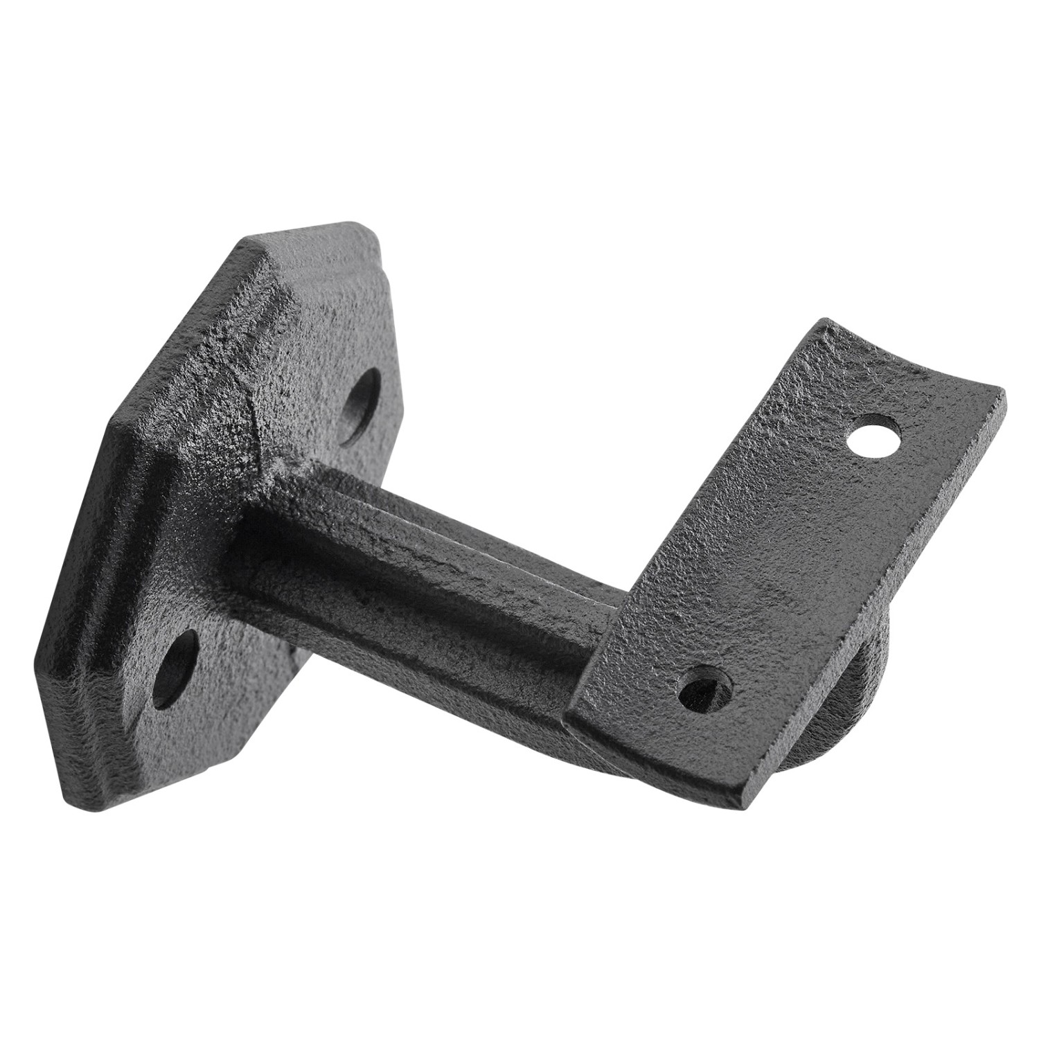 SOTECH Handlaufhalter RUSTICAL Schwarz Höhe 67 mm Ausladung 67,5 mm für Handläufe mit Ø 45 mm_5