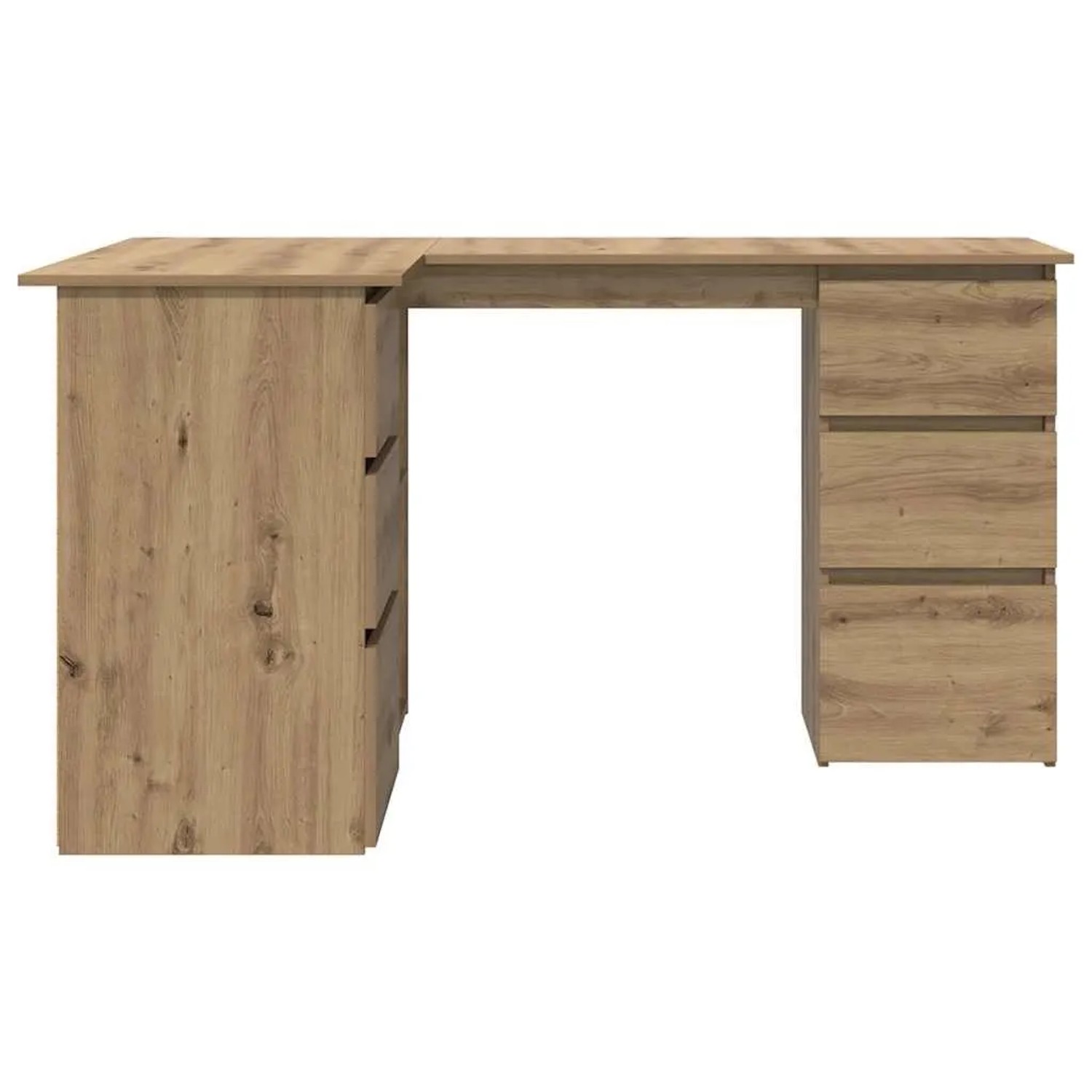 vidaXL Eckschreibtisch Artisan-Eiche 145x100x76 cm Holzwerkstoff 855963_7