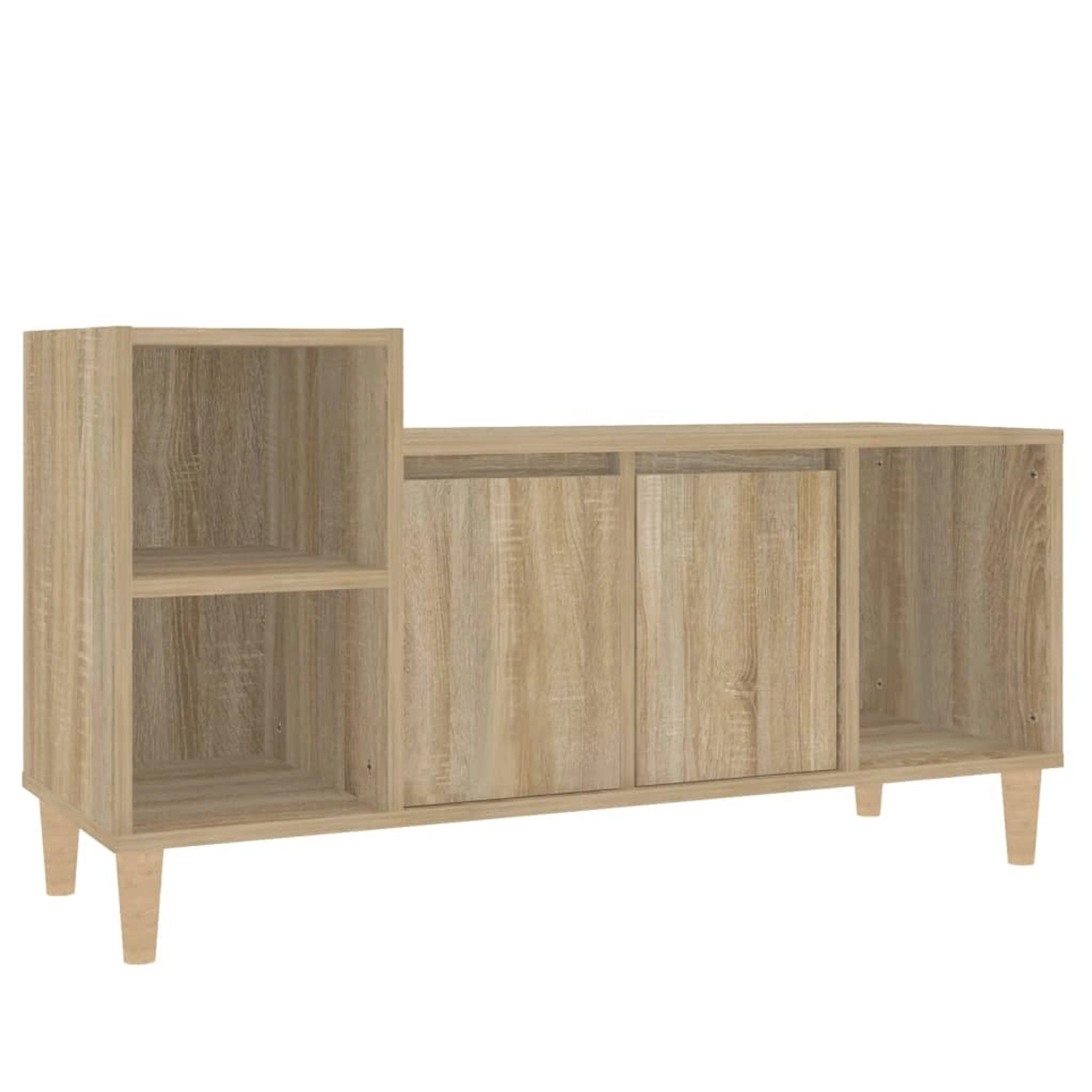 VidaXL TV-Schrank Sonoma-Eiche 100x35x55 cm Holzwerkstoff  Modell 1 günstig online kaufen