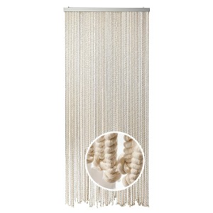 Kobolo Türvorhang Seilvorhang Maritim mit 54 Strängen aus Baumwollseil.