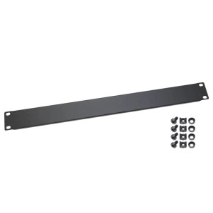 HMF 66470 Blindabdeckung für Serverschrank 19 Zoll 1 HE Schwarz