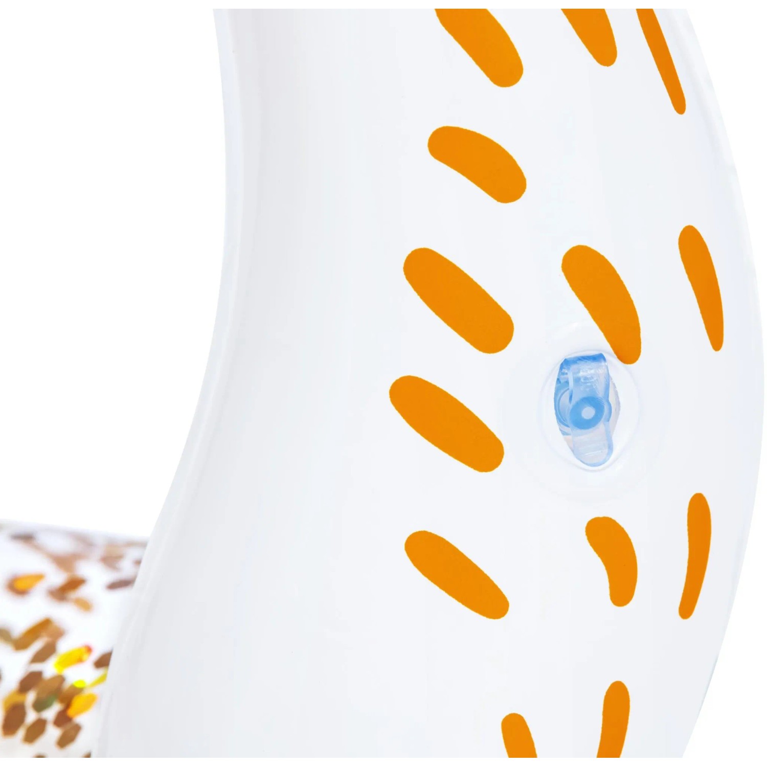 Glitzernder Bestway Schwimmring mit Tierkopf, sortiert. Badespaß für Kinder.