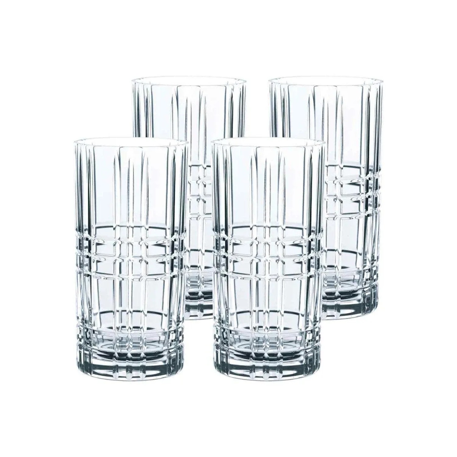 Nachtmann Square Longdrinkglas 445 ml 4er Set