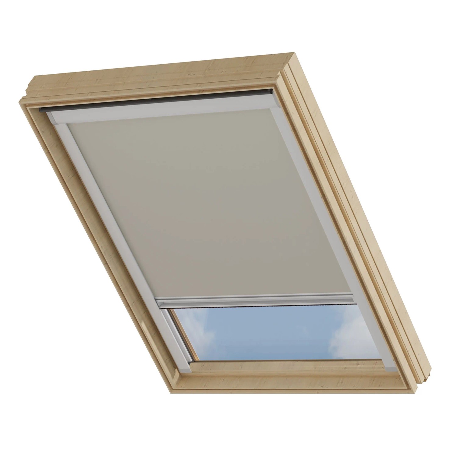 Cocoon Home Concepts Dachfensterrollo Kompatibel mit Velux-Größe CK01 Taupe