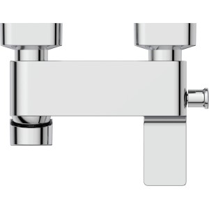 Aufputz Badearmatur Edge von Ideal Standard in Chrom, moderne Wannenarmatur.