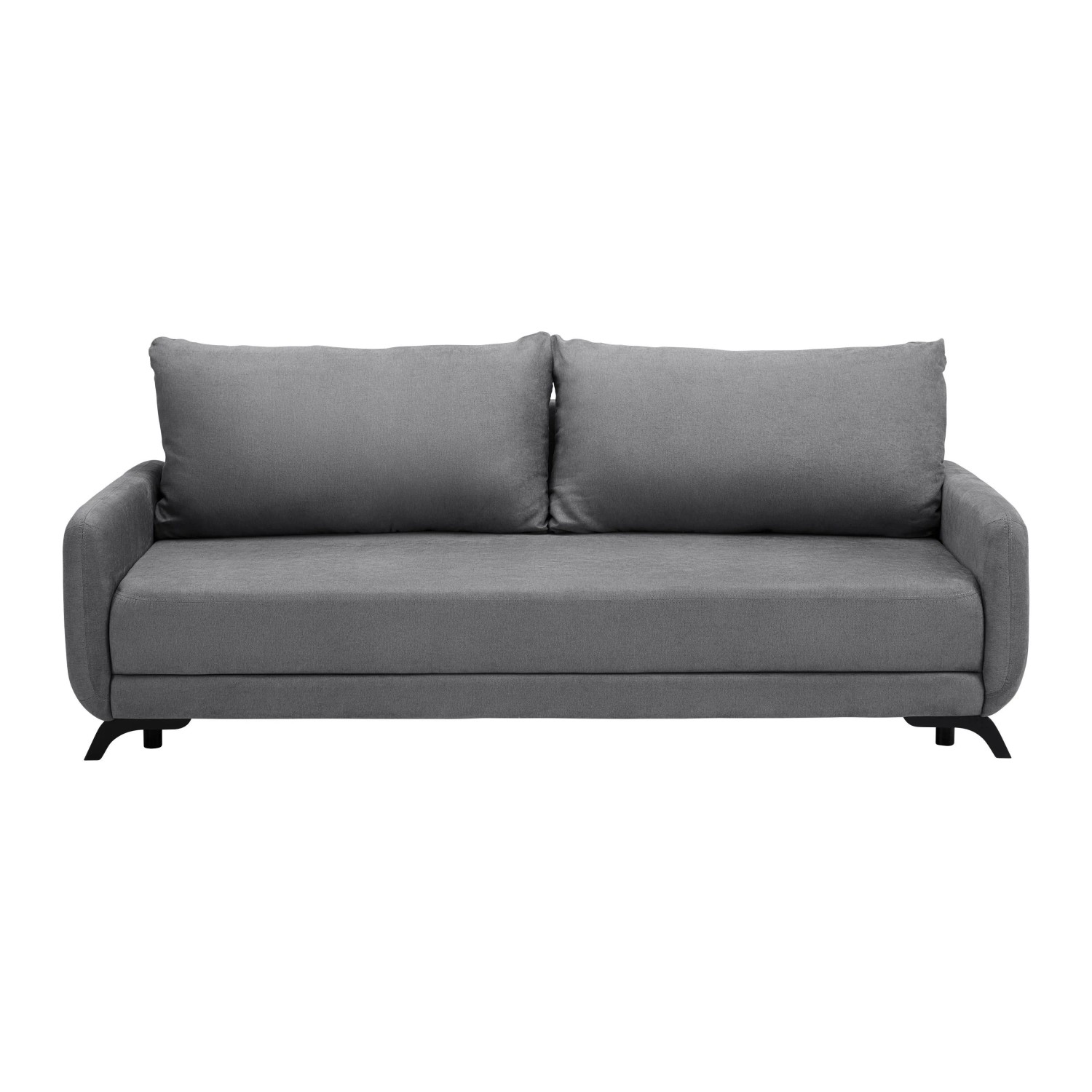 Bessagi Home Schlafsofa Oliver Grau Webstoff