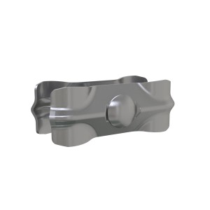 Feuerverzinkte Schake Verbindungsschelle (5,5 mm) für Baugeräte.