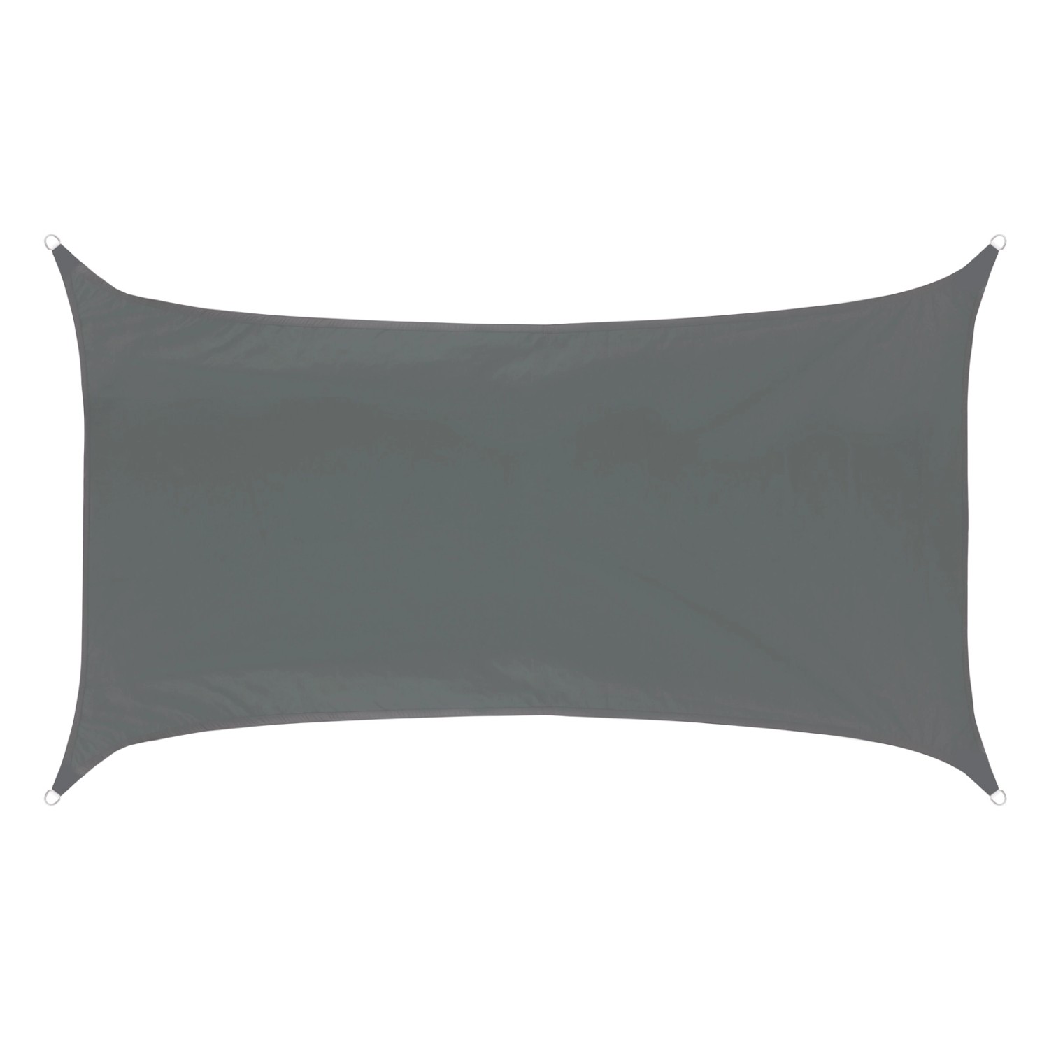 Svita Sonnensegel Viereckig 160g/m² UV50+ Sonnenschutz Dunkelgrau 4x6m günstig online kaufen