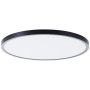 Schwarze/weiße LED-Deckenleuchte Lotti RGB+CCT, Ø 50cm, smarte Leuchte.