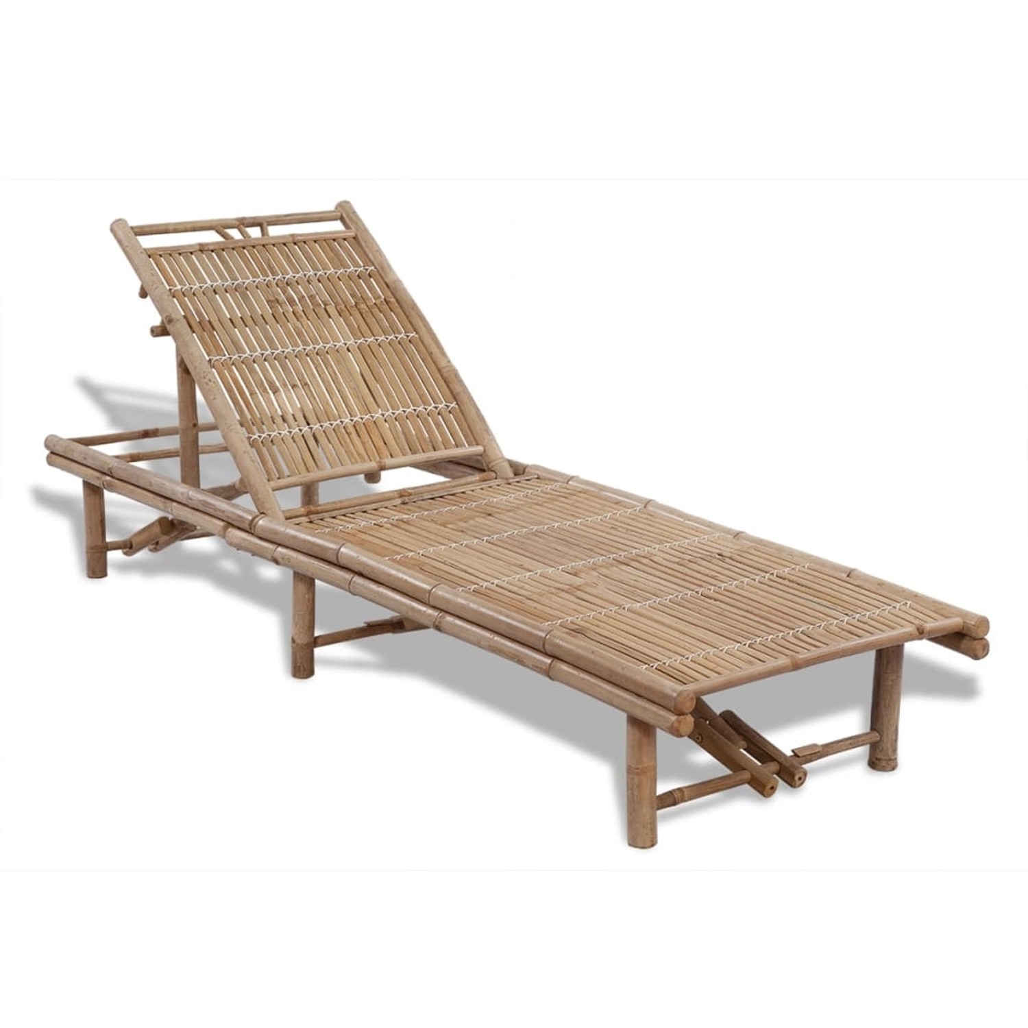 vidaXL Sonnenliege Bambus 41499