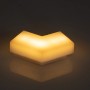 Trio Lines LED-Lichtsystem V-Verbinder, 120 Grad Winkel, warmweißes Licht.