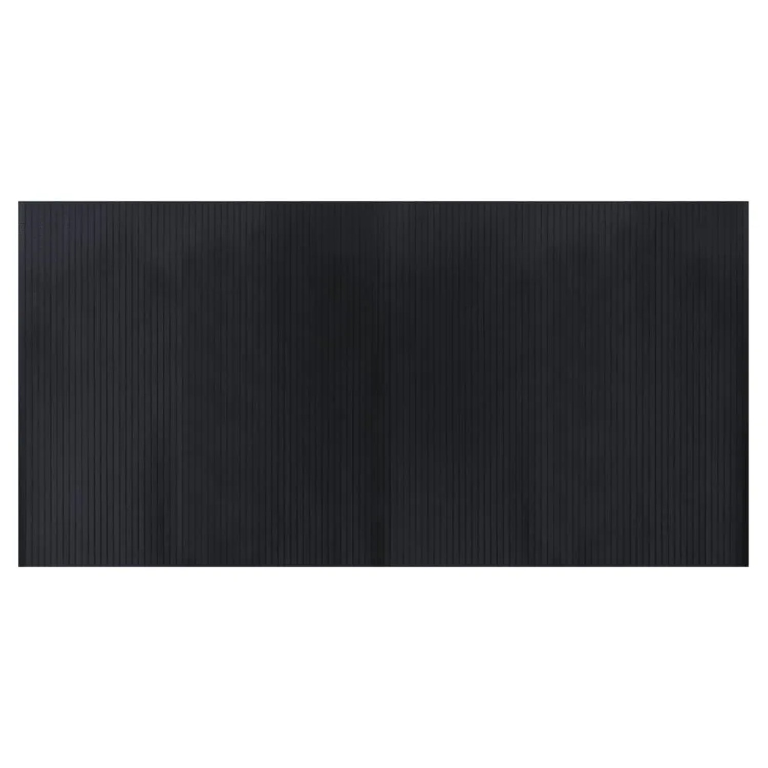 vidaXL Teppich Rechteckig Schwarz 100x200 cm Bambus 376804 günstig online kaufen