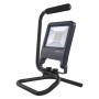 Osram LED-Baustrahler S-Stand 50W, dunkelgrau, mit schwenkbarem Kopf und robustem Gestell.