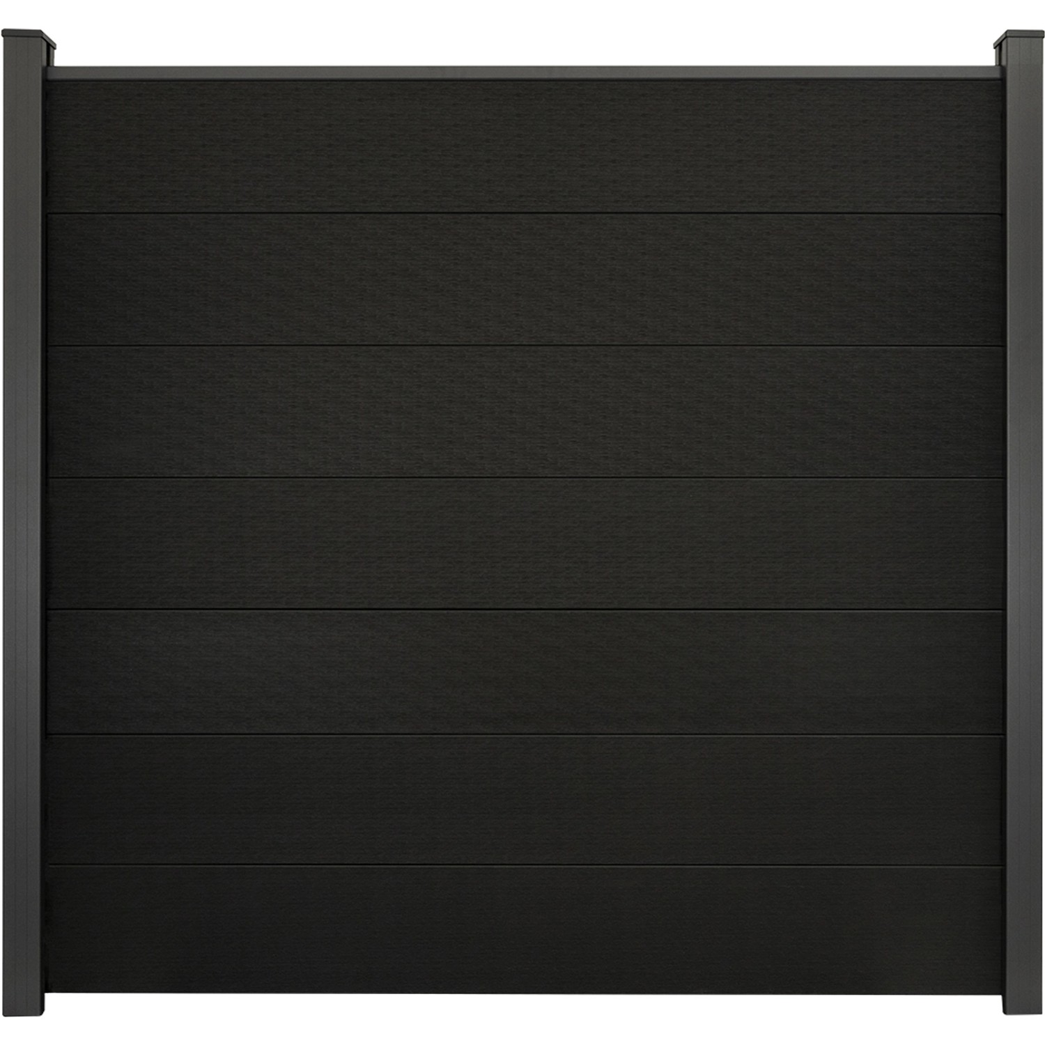 GroJa Solid Grande Steckzaunsystem 180 x 180 cm Schwarz
