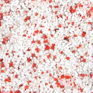 Terralith Buntsteinputz Mosaikputz 2mm 14 kg BSP94 Weiss Rot