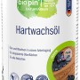 Dose Biopin Hartwachsöl, transparent, seidenglänzend, für Holzoberflächen im Innenbereich.