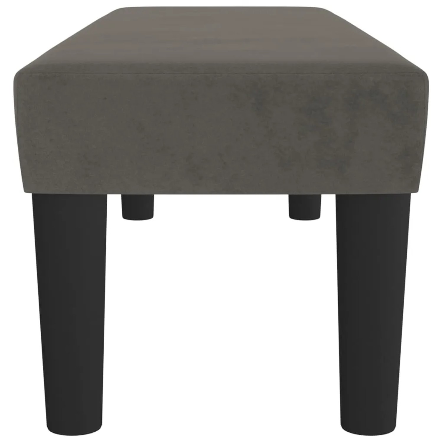vidaXL Sitzbank Dunkelgrau 100x30x30 cm Samt 346667_4