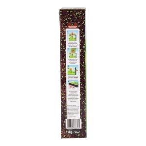 Compo Saat Schatten-Rasen 1 kg Verpackung mit Anwendungsanleitung und 50 m² Angabe.