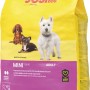 Josera JosiDog Mini Hundefutter, 900g Sack mit Abbildung kleiner Hunderassen.