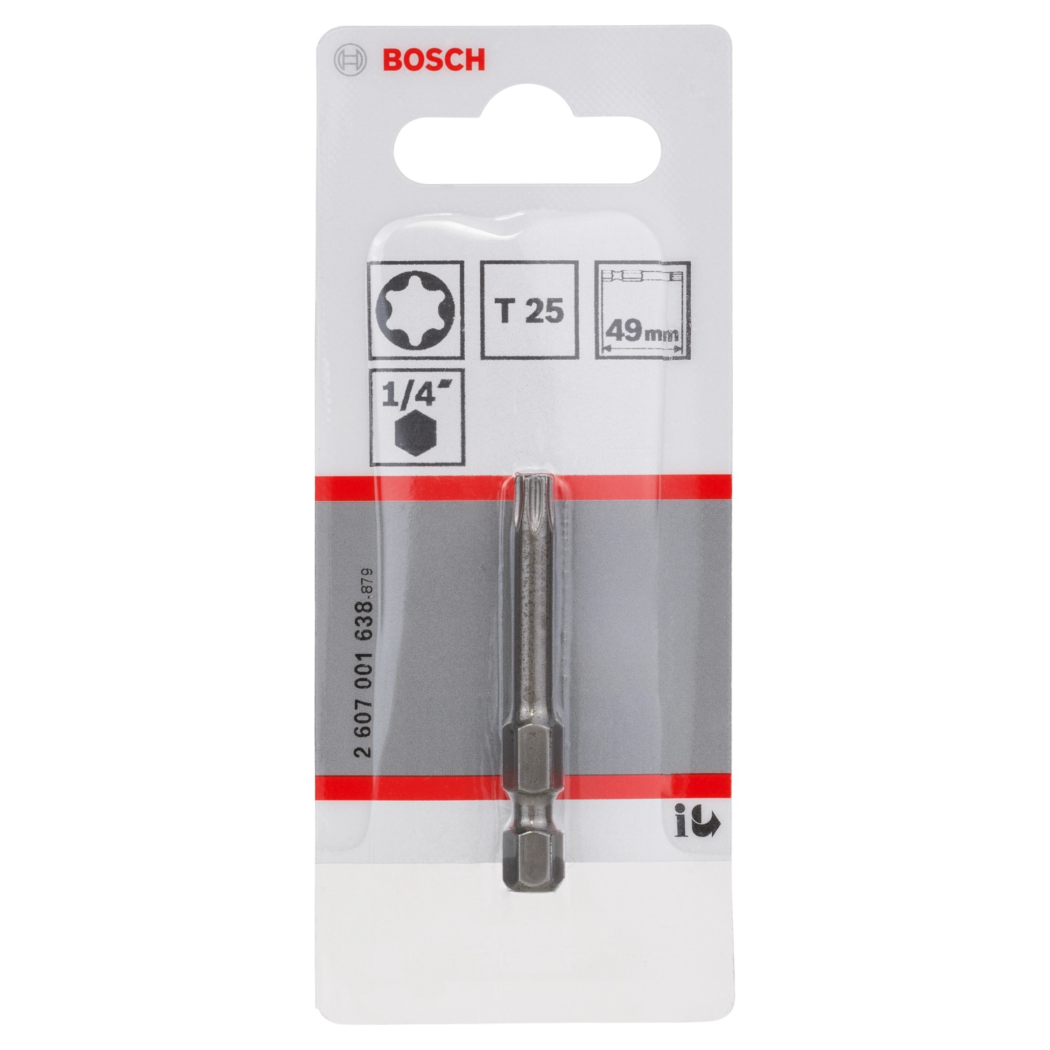 Bosch Schrauberbit Extra Hard T25 49 mm günstig online kaufen