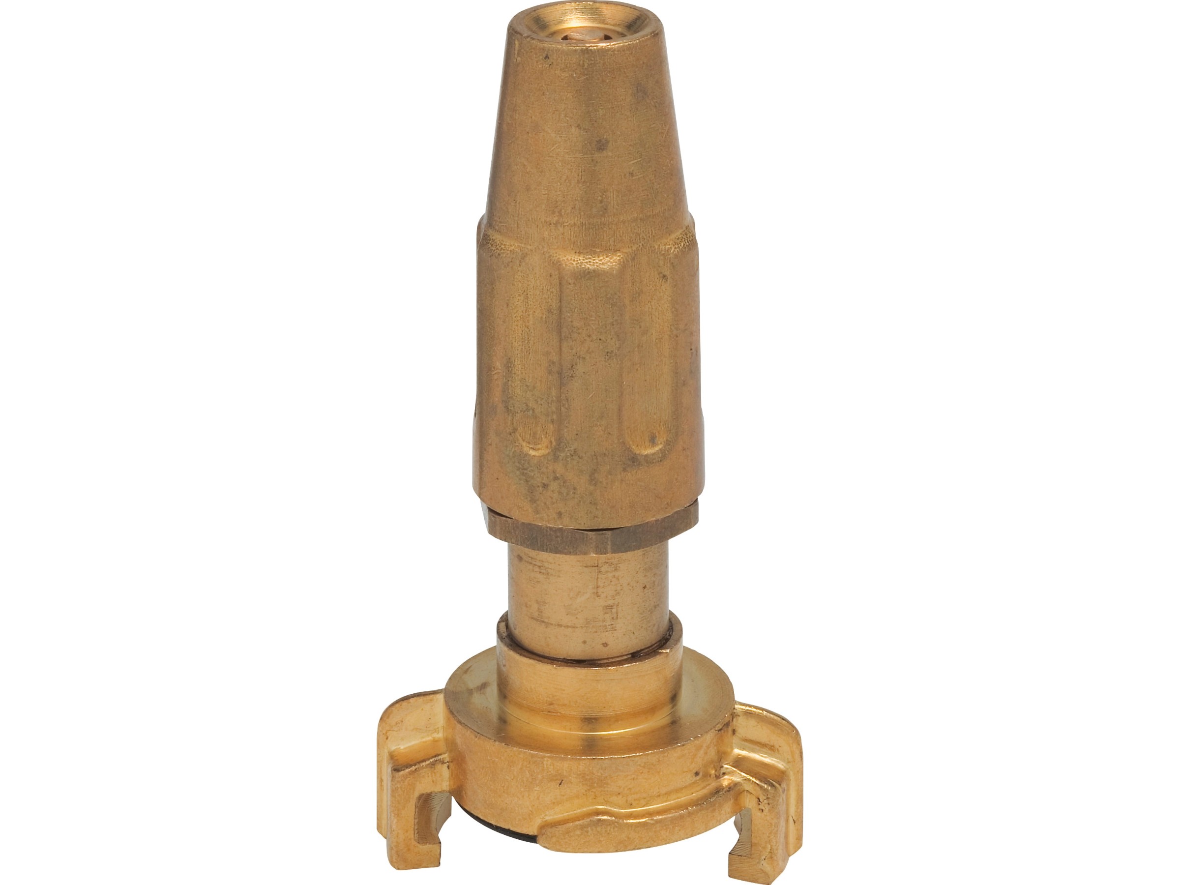 Solimeta Gartenschlauchdüse Aus Messing – Verstellbar, Mehrere Sprühmuster, Mit O-Ringen, 3/4 Zoll