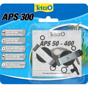 Tetra Tec APS 300 Ersatzteilset für Aquarienluftpumpe, inklusive Membran, Anker, O-Ringe und Luftventil.