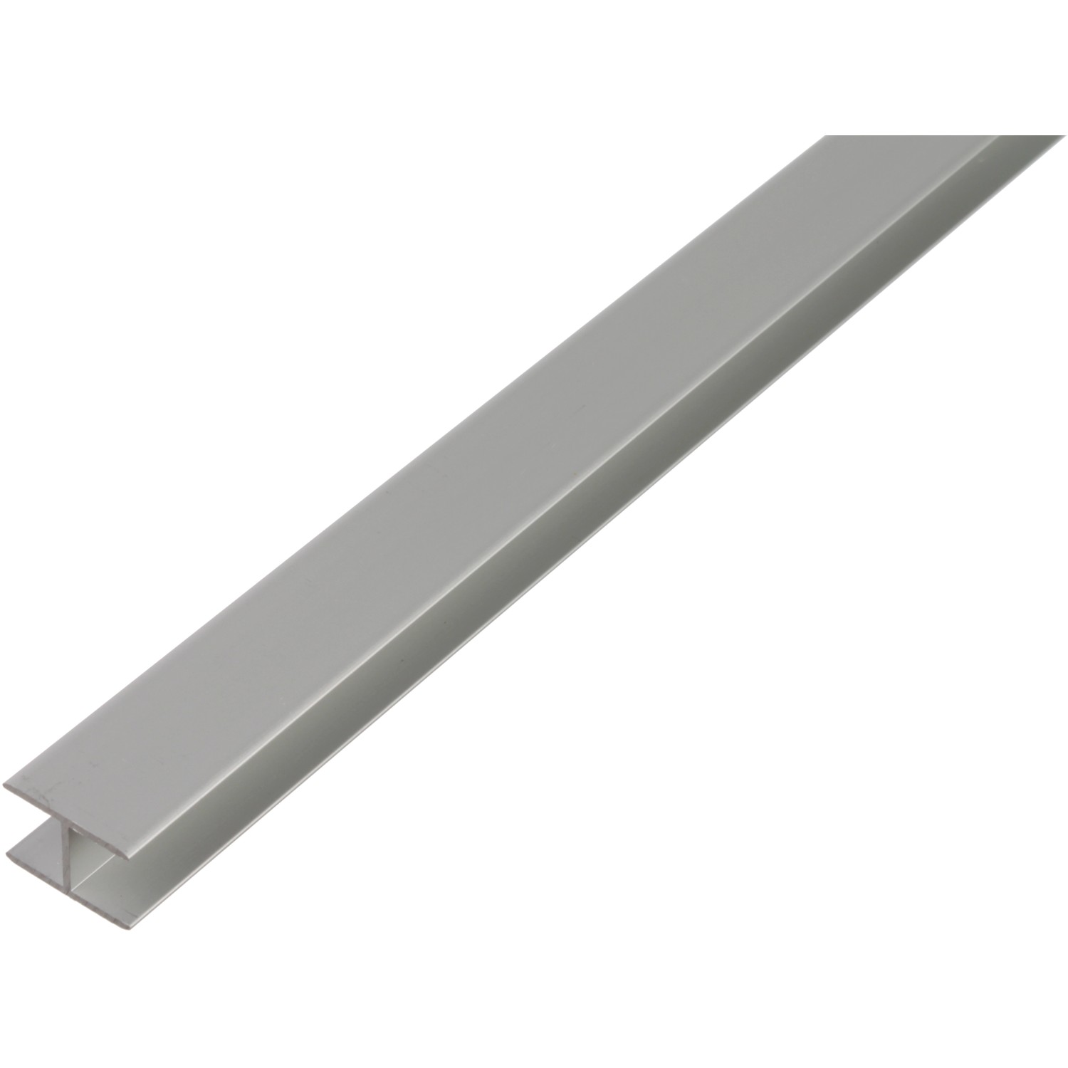 Alberts H-Profil Aluminium 20 mm x 20 mm x 2.000 mm Silber