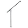 Treba Eingangsgeländer GE5, 115 cm, Edelstahl zur Bodenmontage.