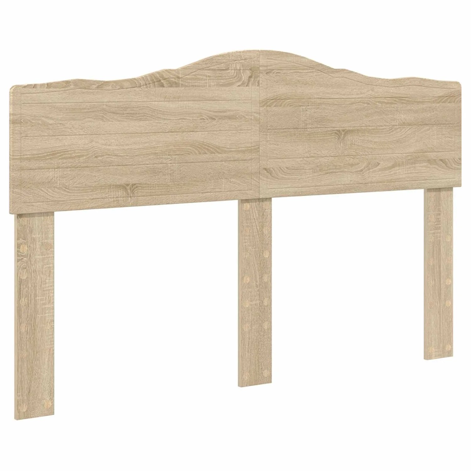 vidaXL Kopfteil mit Kopfteil Sonoma-Eiche 140 cm Holzwerkstoff 888663