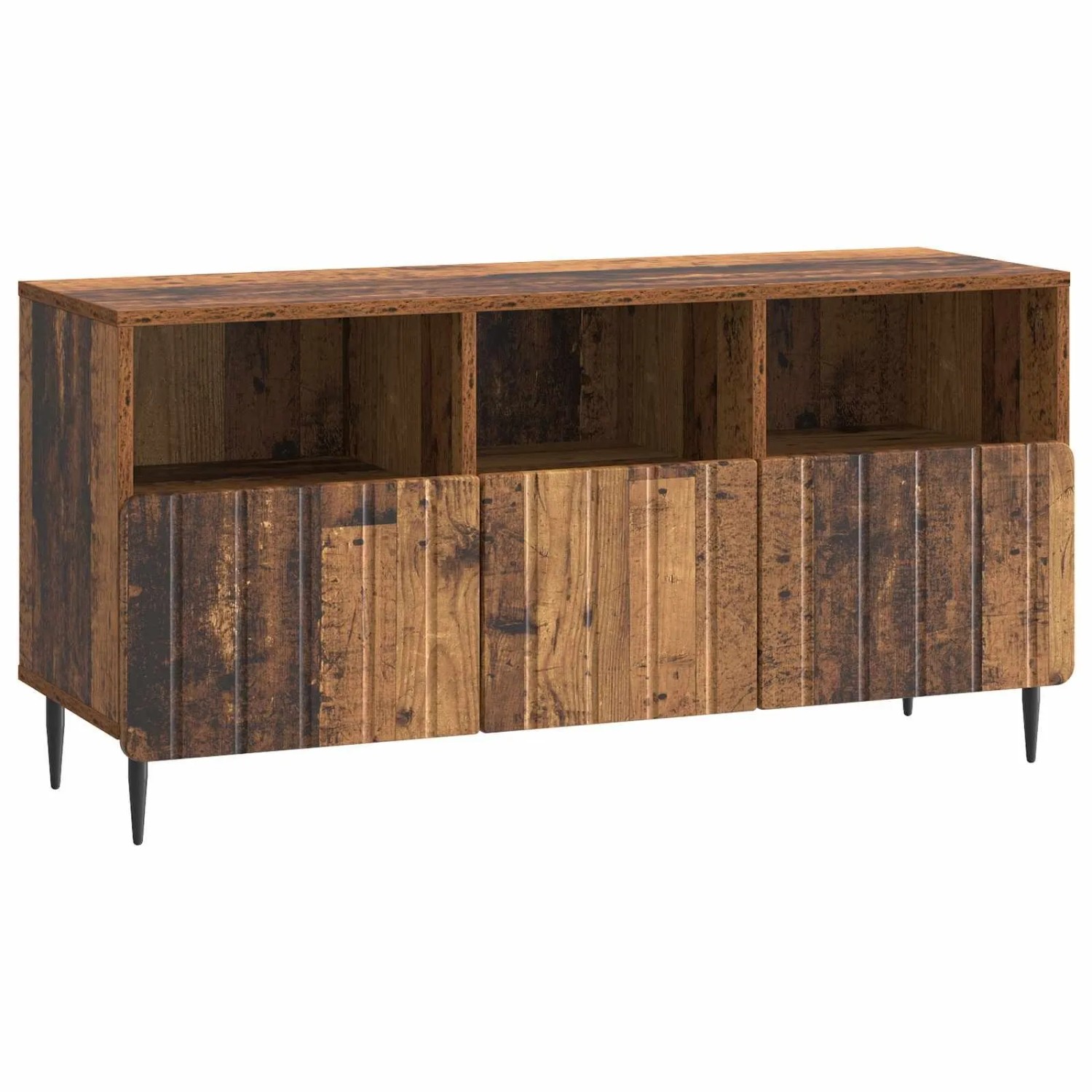 vidaXL TV-Schränk Altholz 102 x 34,5 x 50 cm Holzwerkstoff 894453