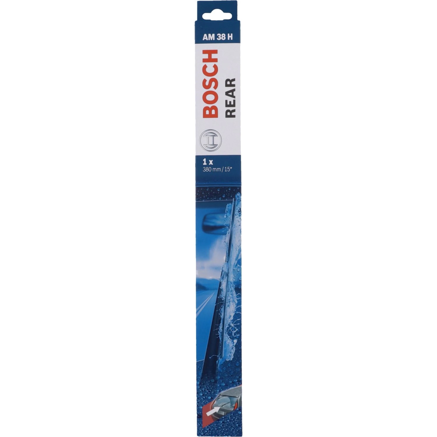 Bosch Aerotwin Rear AM 38 H Heckwischerblatt für klare Sicht bei jedem Wetter.