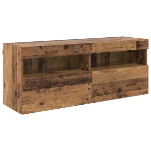 vidaXL TV-Wandregal Altholz 100 x 30 x 40 cm Holzwerkstoff 882983