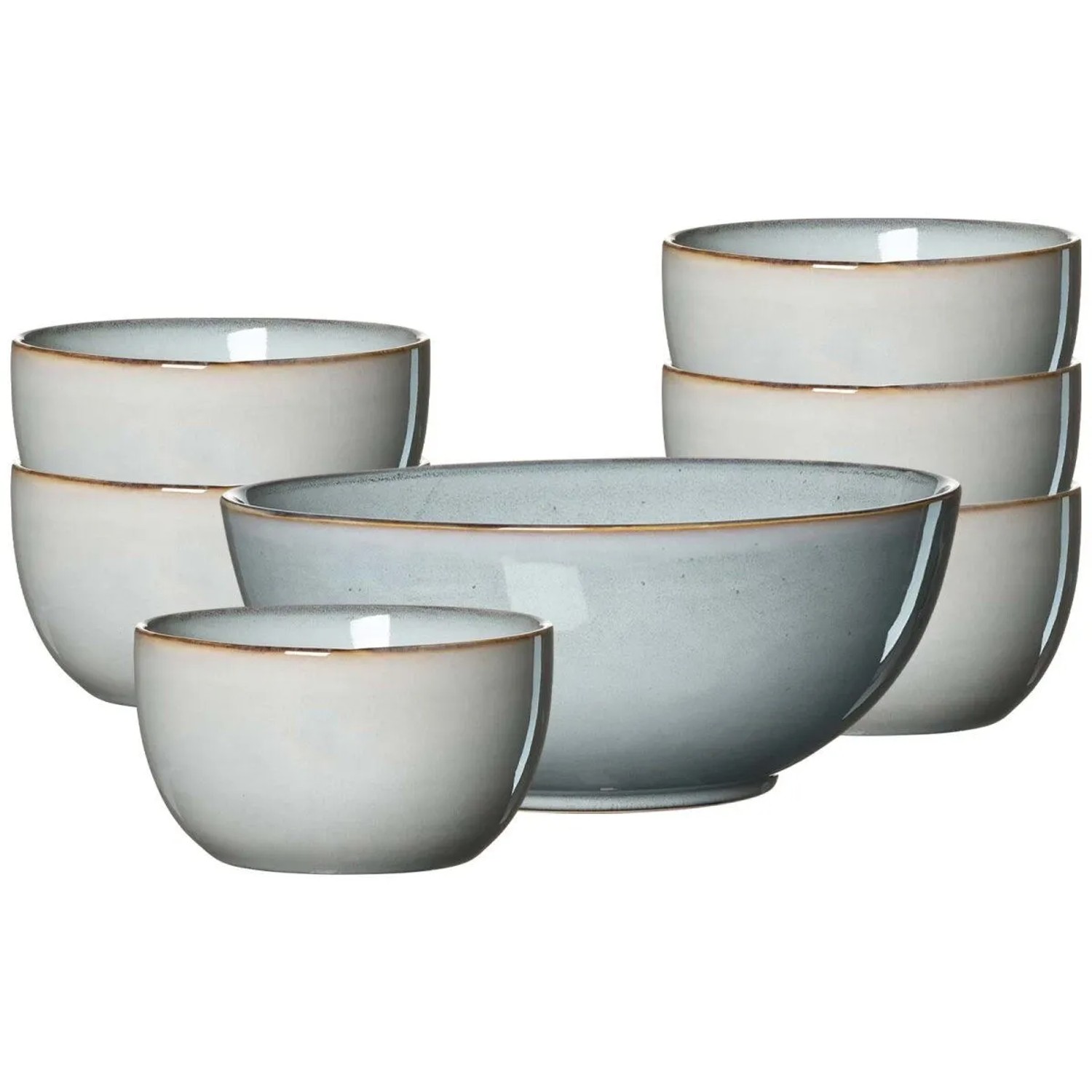 Ritzenhoff & Breker Alicante Salat-Set 7-teilig Grau