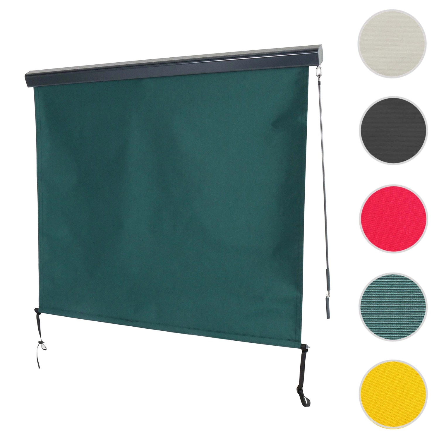 MCW Vertikalmarkise F42 250x180cm Blau-grün kaufen bei OBI