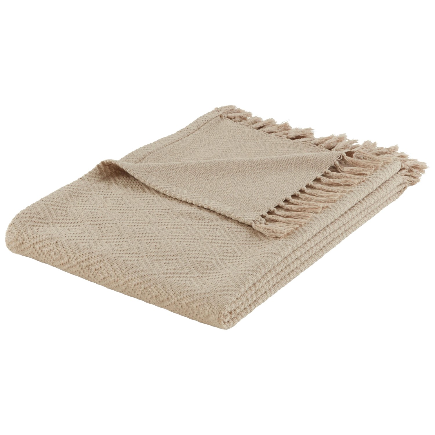 Modern Living Tagesdecke Frieda in Beige ca. 130x180cm