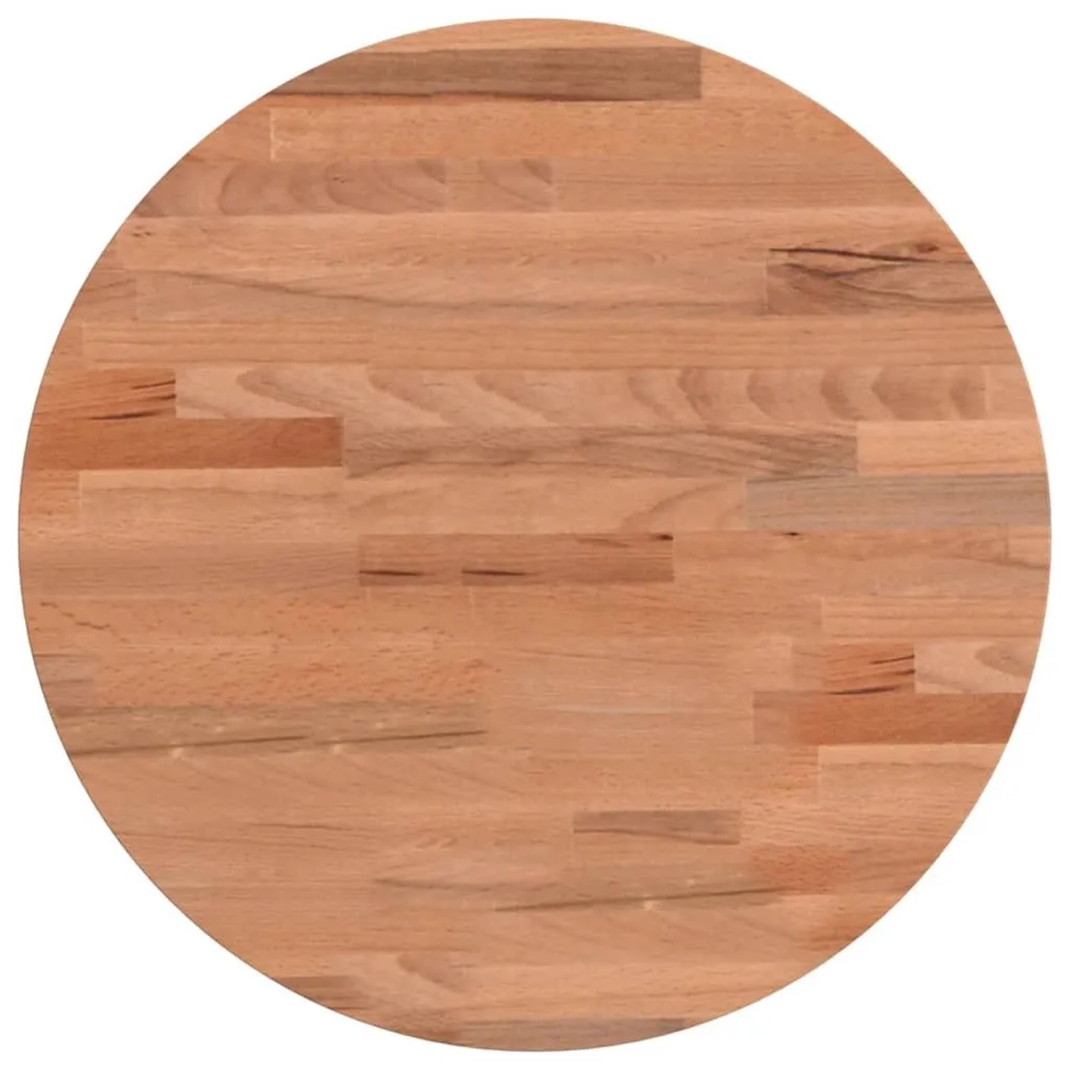 vidaXL Tischplatte Ø40x4 cm Rund Massivholz Buche 355942