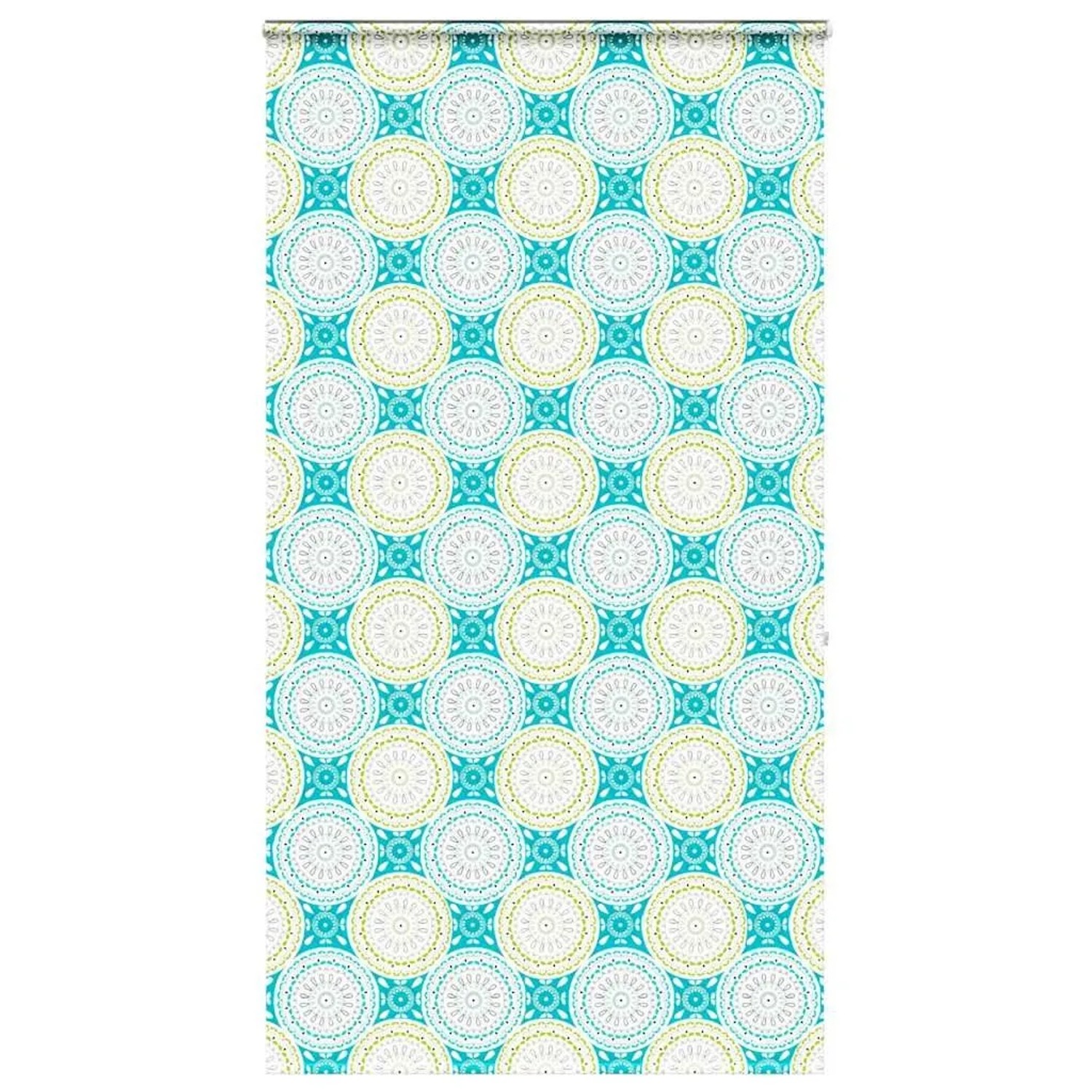 vidaXL Duschrollo mit Kassette 130x240 cm Stoffbreite 126 cm 4015004