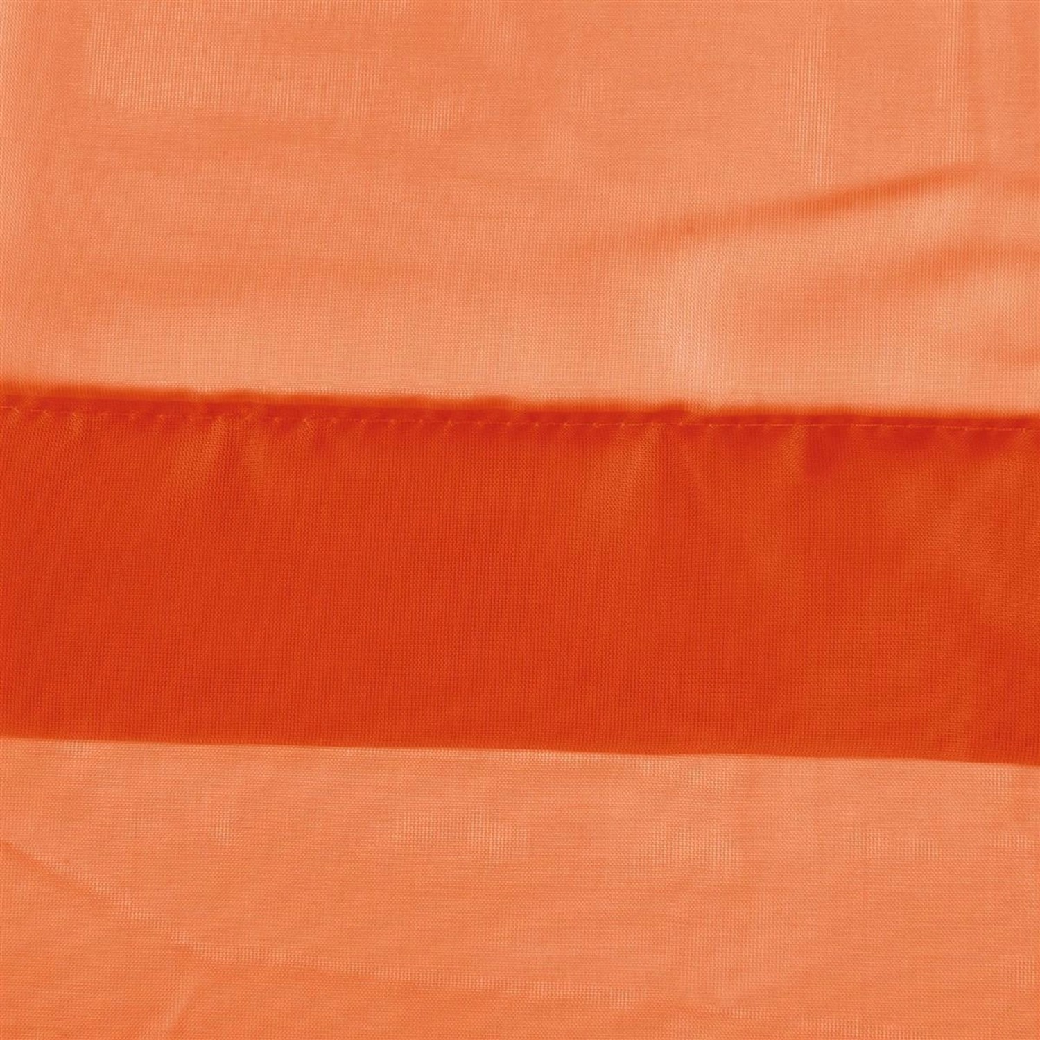 Aprikotfarbene Bestlivings Sky Gardine mit Raffoptik und Schlaufen, 90x110 cm.