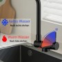 AICA Wasserhahn Faltbare 360° Drehbare Schwarz Küchenarmatur 304 Edelstahl Hochdruckfest Mischbatterie Spültischarmatur_5