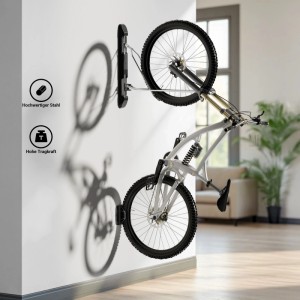 Wiltec Fahrrad Wandhalterung 11,8X63,8X58,3Cm Bis 35Kg Fahrradhalterung