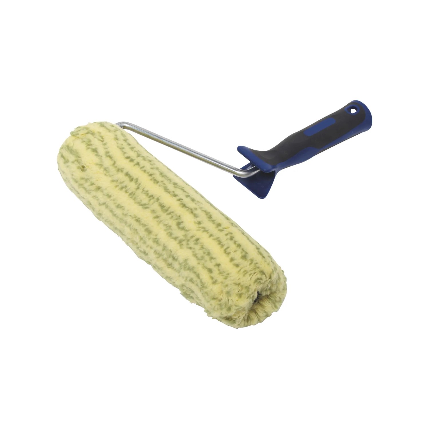 LUX Polyamid-Roller gepolstert 2K-Softgriff Schwarz-Blau 25 cm