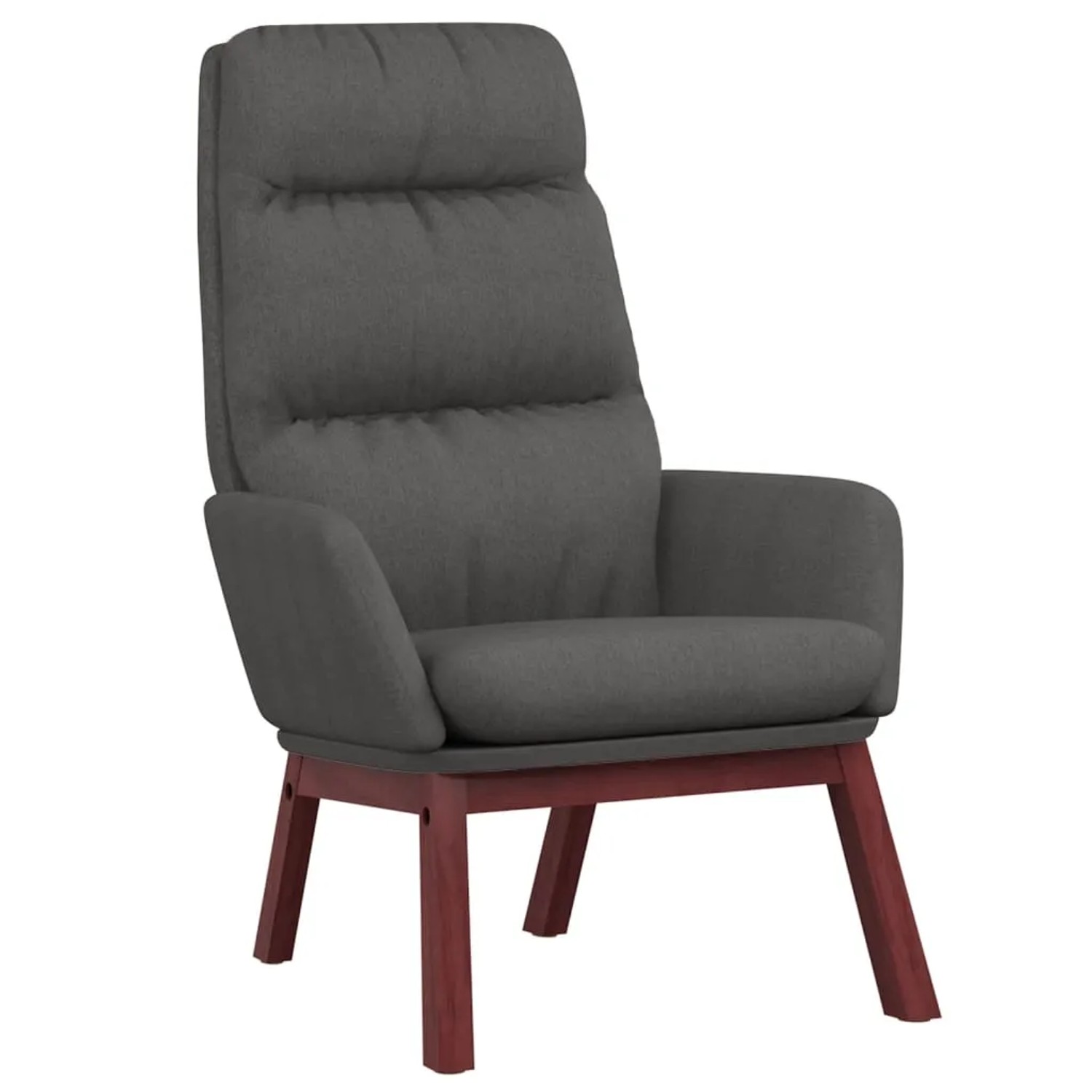 vidaXL Relaxsessel Dunkelgrau Stoff 341160