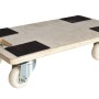 OBI Transportbrett TE-500, rechteckig, mit Rollen für bis zu 500 kg Last.