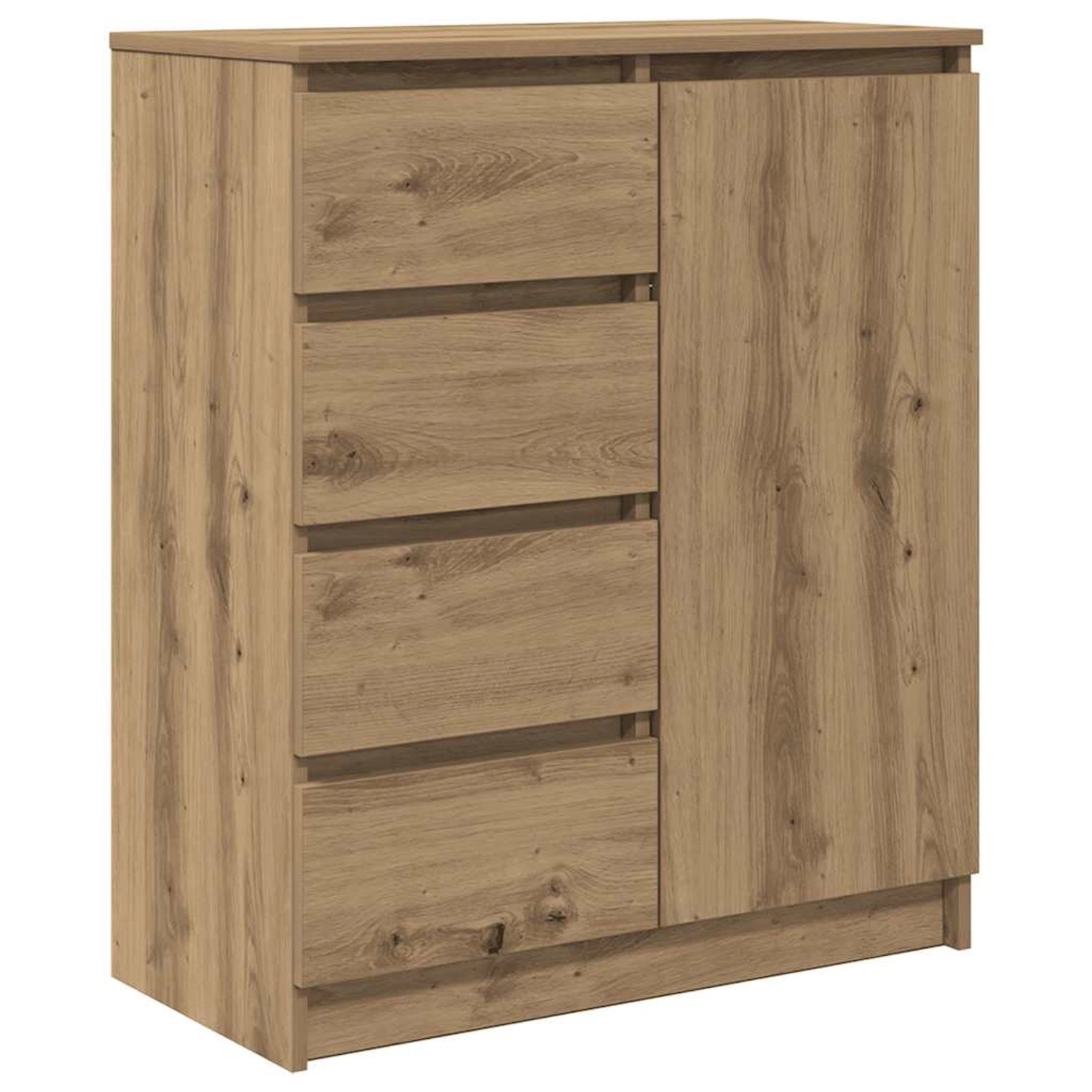 vidaXL Sideboard mit Schubladen Artisan-Eiche 71x35x84cm Holzwerkstoff 8615 günstig online kaufen