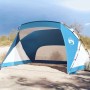 vidaXL Strandzelt Azurblau 274x178x170/148 cm 185T Polyester 94403_2