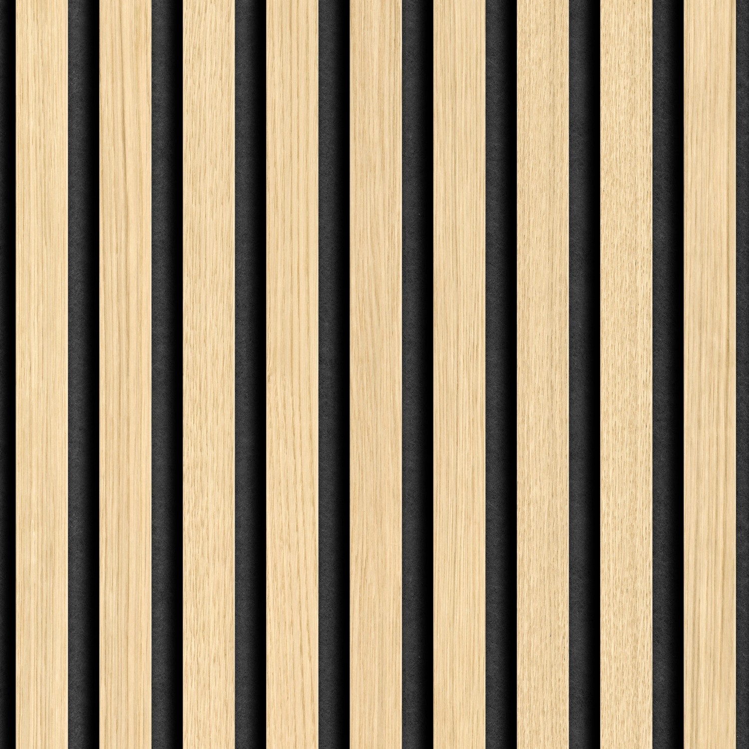 Grosfillex Wandpaneel Element 3D Optik Linio Ash, Dekor-Paneel mit Holz- und Filzdekor.