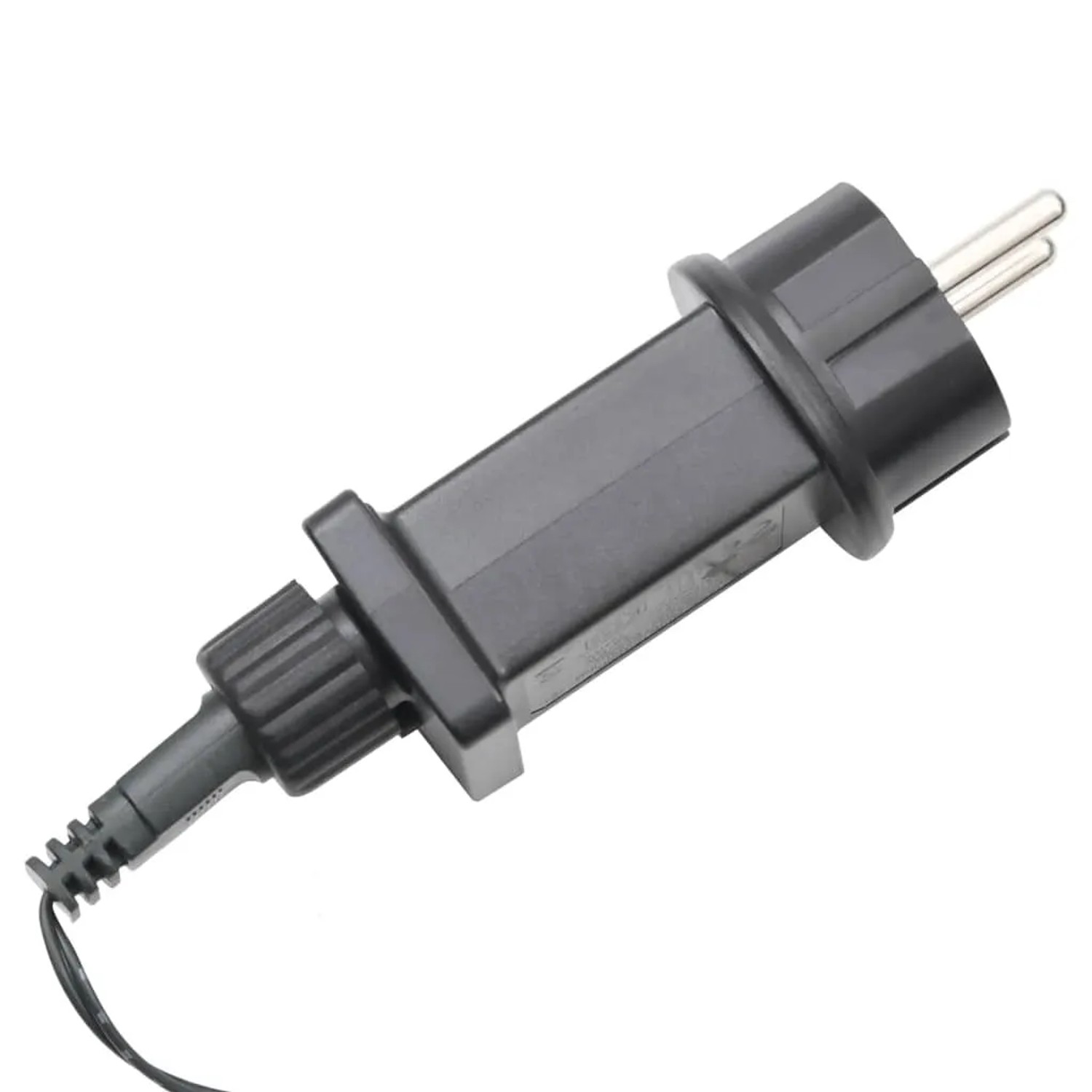 Stecker der vidaXL LED-Lichterkette, kaltweiß, für den Außenbereich.